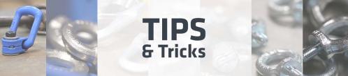 Tips & Tricks | Il golfare perfetto per il tuo sollevamento!